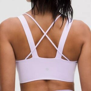 Lululemon Like a Cloud Ribbed Longline Bra *Light Support S 4
Lavender frost
